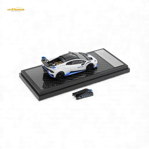 (Pre-Order) LCD Lamborghini Huracan STO - White 1:64