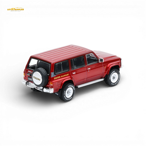 Shadow Pro Nissan Patrol Super Safari Y60 Wine Red 1:64 Diecast Model
