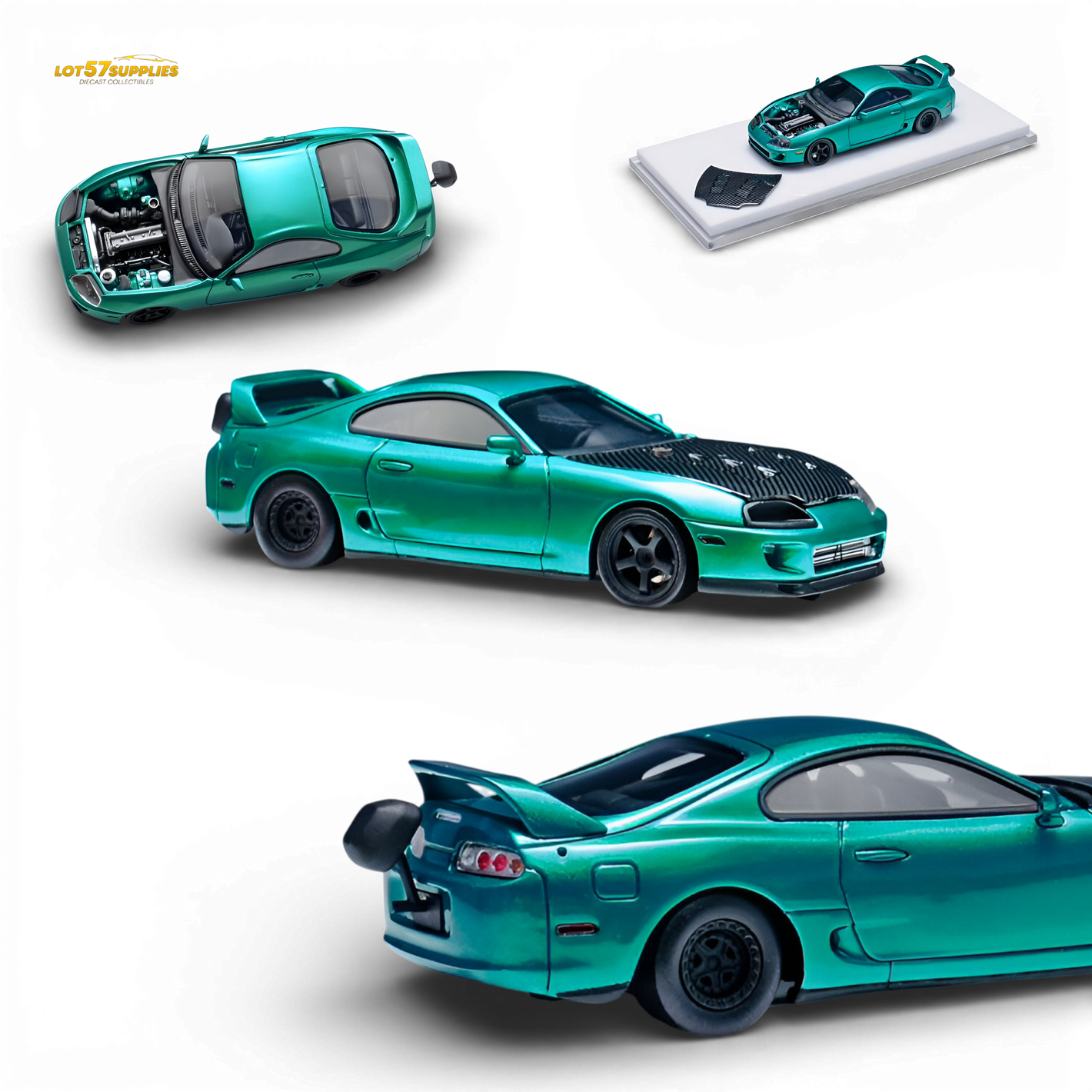 Minicraftsman Toyota Supra 1:64 Diecast Model