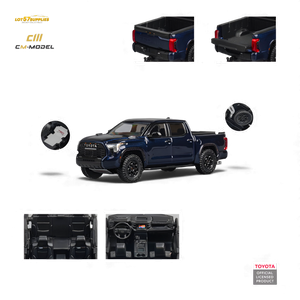CM MODEL Toyota Tundra Metallic Blue 1:64 Diecast Model