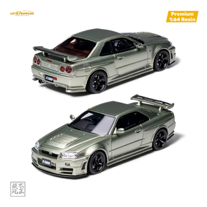 Car's Lounge Skyline GT-R R34 NISMO Z-TUNE - Millenium Jade 1:64