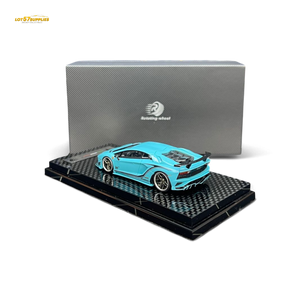 Rotating Wheel Rowen Aventador S - Pearl Blue 1/64