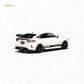 Motorhelix Honda Civic Type R FL5 HKS White 1:64 Diecast Model