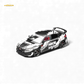 Motorhelix Honda Civic Type R FL5 Black HKS 1:64 Diecast Model