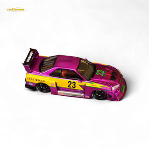 (Pre-Order) Street Weapon LBWK ER34 - Chromed Purple Special Edition - 1:64