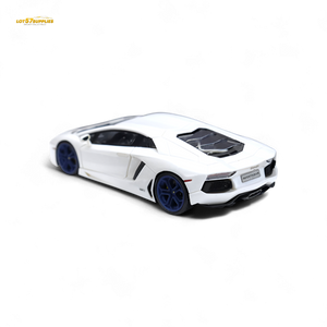 (Pre-Order) Tardis Lamborghini LP700 - Silver Sea White 1:64
