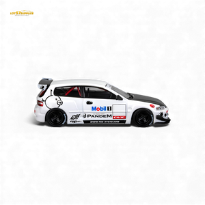 (Pre-Order) Et Model Civic EG6 - Mobil 1# Livery Carbon Cover 1:64