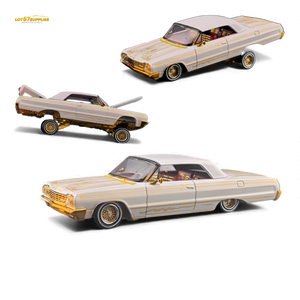 (Pre-Order) Fine Works64 Chevrolet Impala - Metallic Platinum Ordinary - 1:64