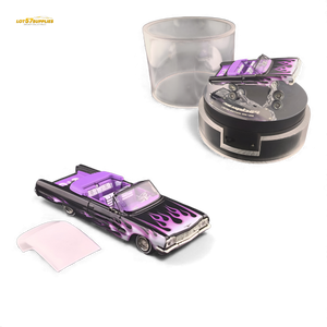 (Pre-Order) Fine Works64 Chevrolet Impala - Ghost Flame Luxury - 1:64