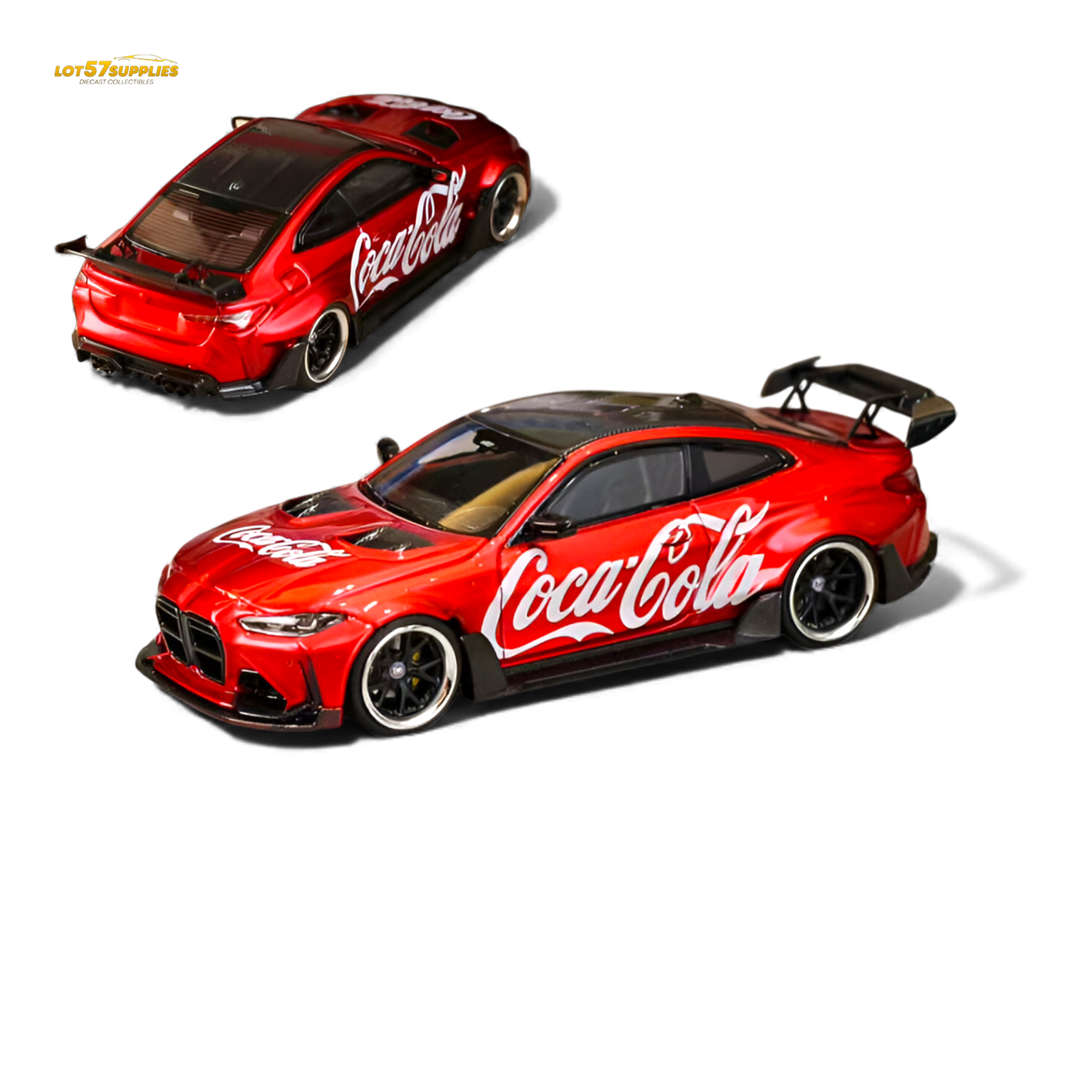(Pre-Order) Ghost Player BMW G82 M4 Wide-Body Modified - Coca Cola 1:64