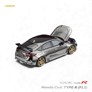 (Pre-Order) MH Honda Civic Type R FL5 - Chrome Gun Black 1:64