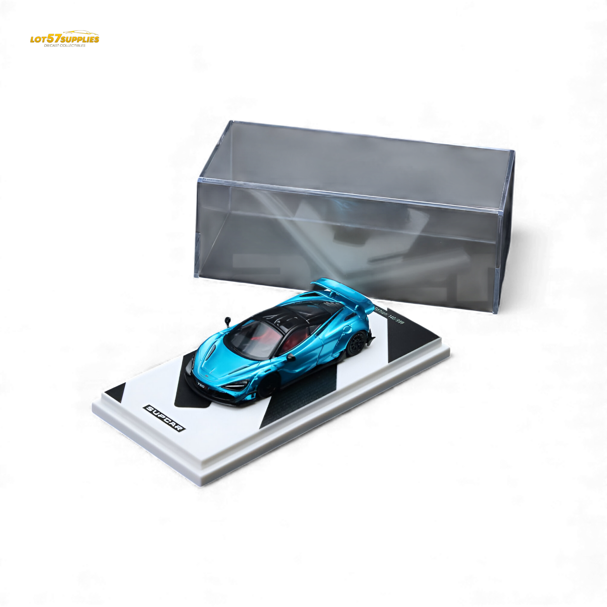 SC McLaren 720S Bright Blue 1:64 Diecast Model