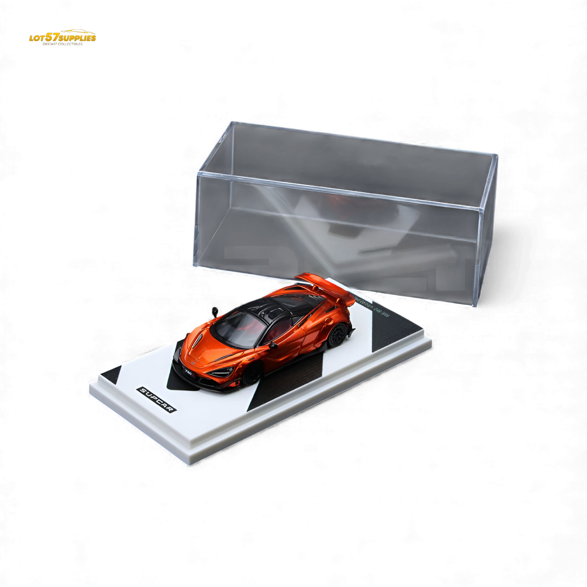 SC McLaren 720S Bright Orange 1:64 Diecast Model