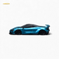 SC McLaren 720S Bright Blue 1:64 Diecast Model