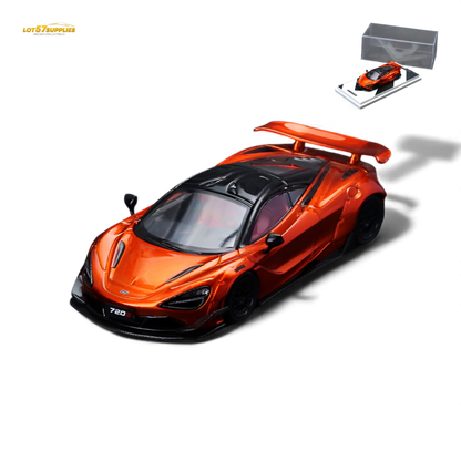 SC McLaren 720S Bright Orange 1:64 Diecast Model