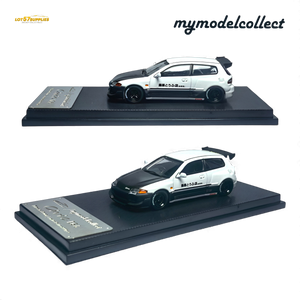 (Pre-Order) MC Civic EG6 - Fujiwara Tofu Shop White Carbon 1:64