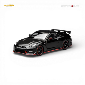 (Pre-Order) Motorhelix Nissan GT-R NISMO R35 Special Edition 2022 - Meteor Black Flake Pearl 1:64