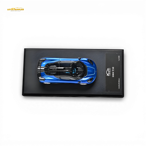 7cm Model Gordon Murray Automotive T.50 Ice Blue 1:64 Diecast Model