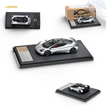 7cm Model GMA T.50 Silver 1:64 Diecast Model