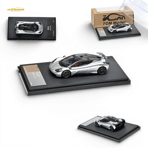 7cm Model GMA T.50 Silver 1:64 Diecast Model