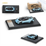 7cm Model Gordon Murray Automotive T.50 Hawaiian Blue 1:64 Diecast Model