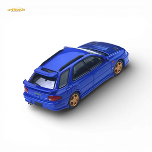 ATS Subaru Impreza WRX Metallic Blue 1:64 Diecast Model