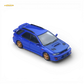 ATS Subaru Impreza WRX Metallic Blue 1:64 Diecast Model