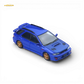 ATS Subaru Impreza WRX Metallic Blue 1:64 Diecast Model