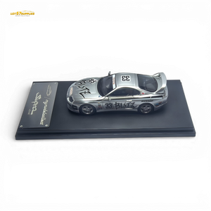 MC Toyota Supra JZA80 Silver BLiTZ Livery 1:64 Diecast Model