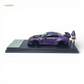 MC Nissan GTR 1.5V Matte Purple 1:64 Diecast Model