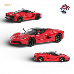 Demon King Auto Ferrari LaFerrari F150 Red Carbon Top 1:64 Diecast Model