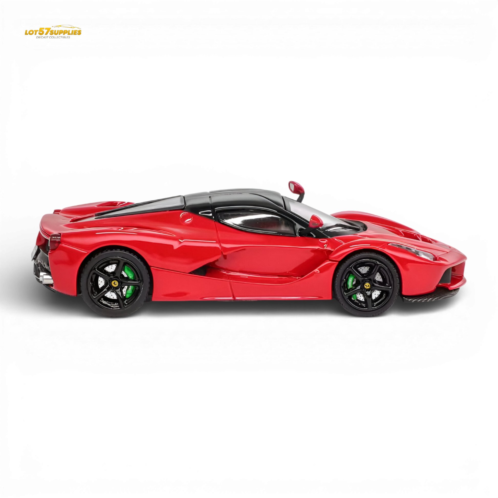 Demon King Auto Ferrari LaFerrari F150 Red Carbon Top 1:64 Diecast Model