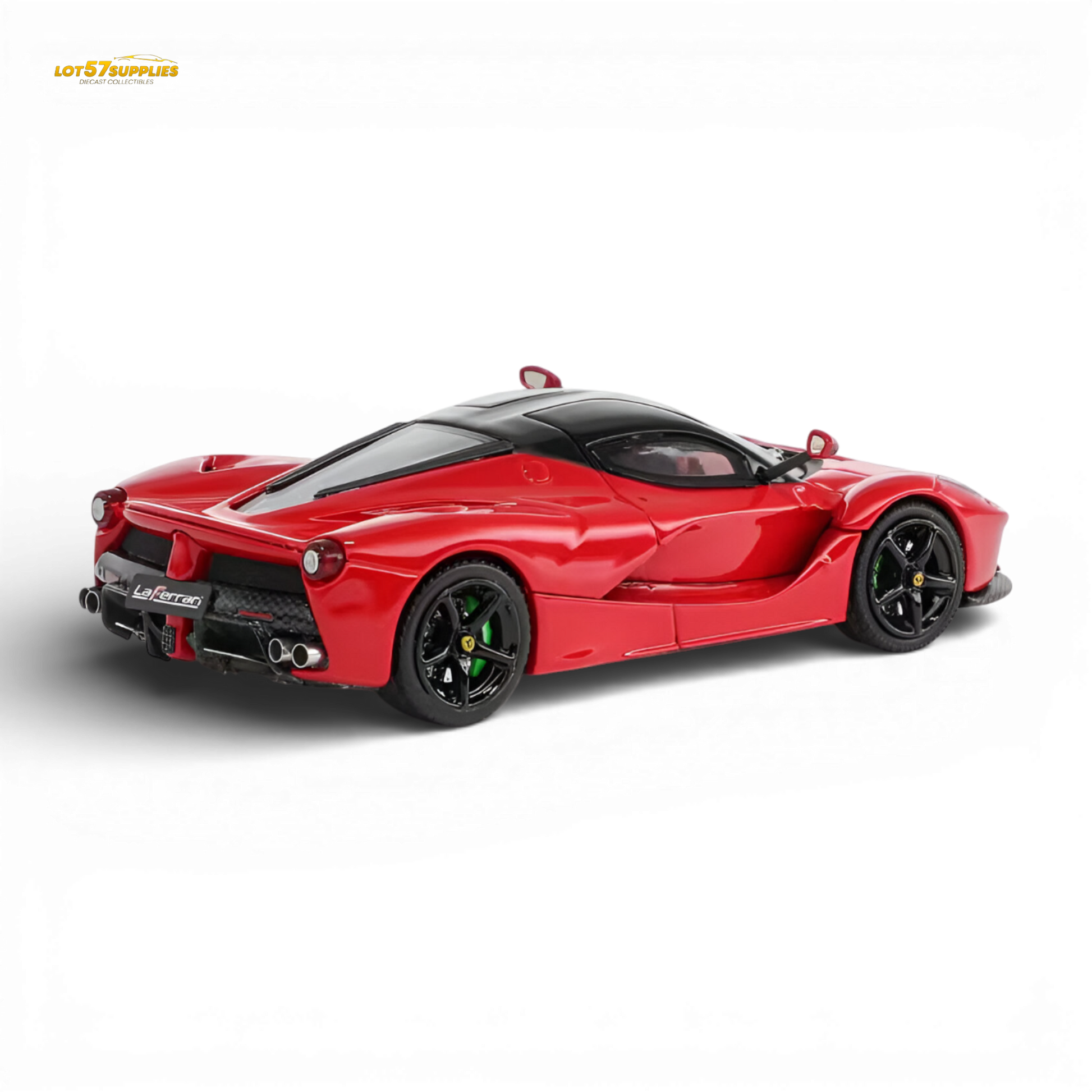 Demon King Auto Ferrari LaFerrari F150 Red Carbon Top 1:64 Diecast Model