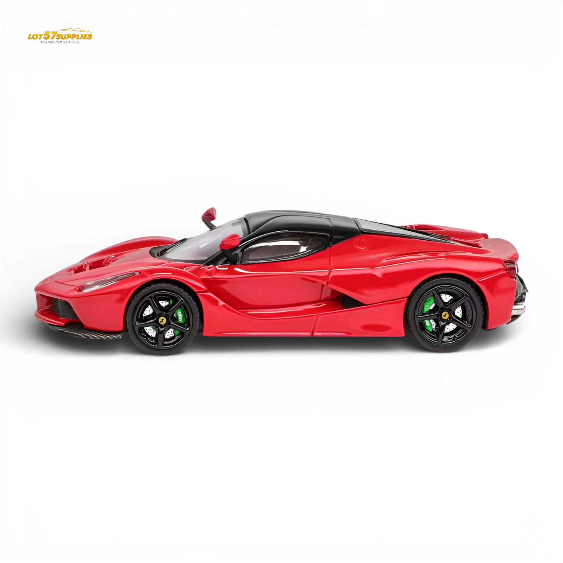 Demon King Auto Ferrari LaFerrari F150 Red Carbon Top 1:64 Diecast Model