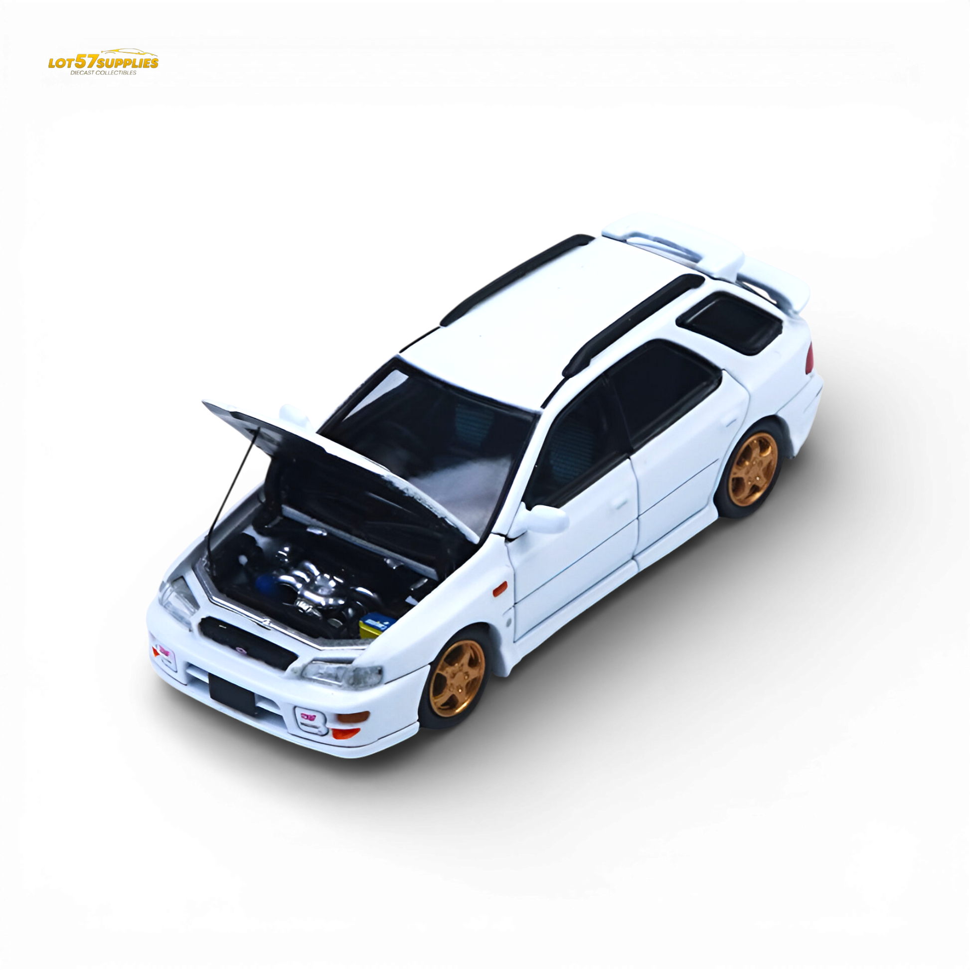 ATS Subaru Impreza WRX White 1:64 Diecast Model