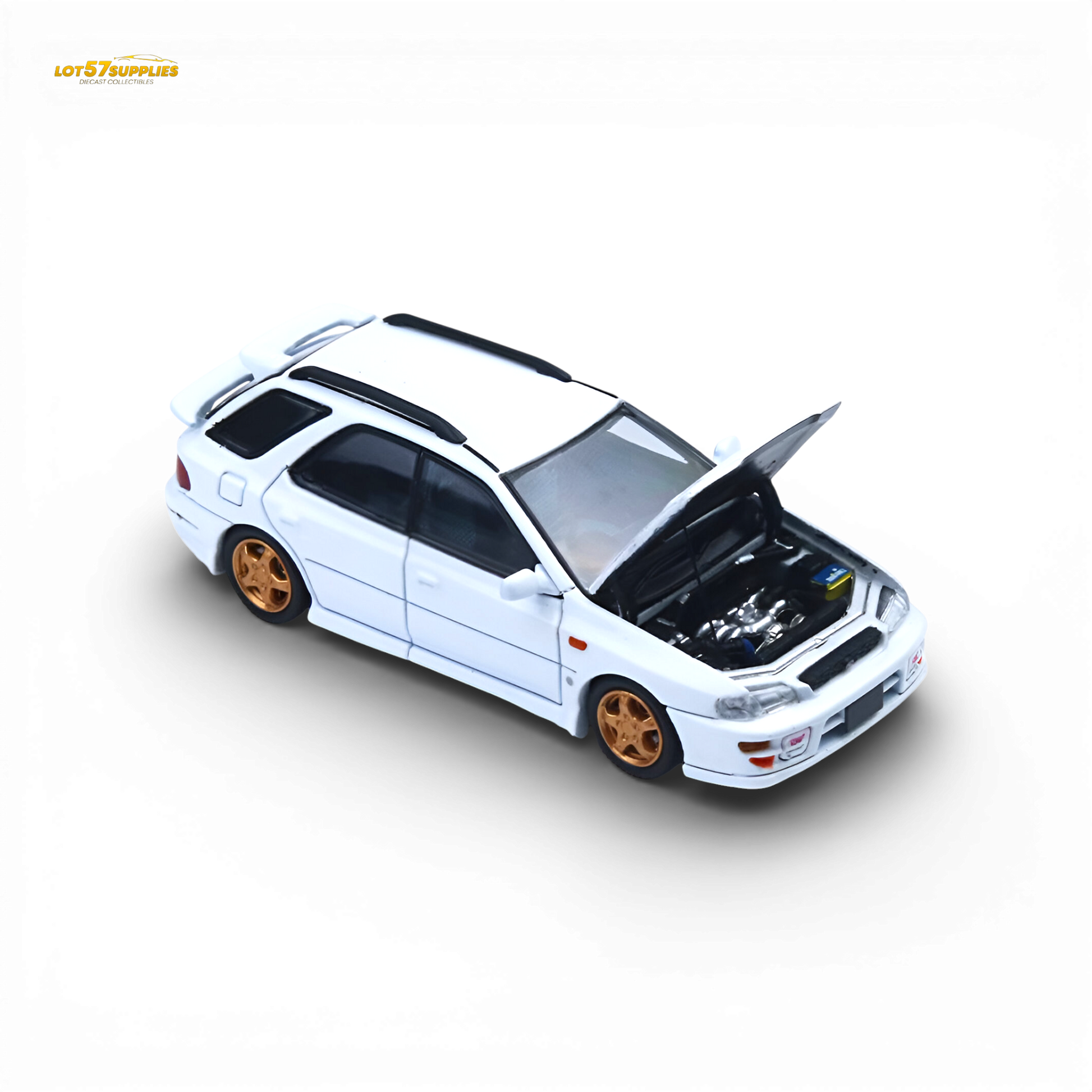 ATS Subaru Impreza WRX White 1:64 Diecast Model