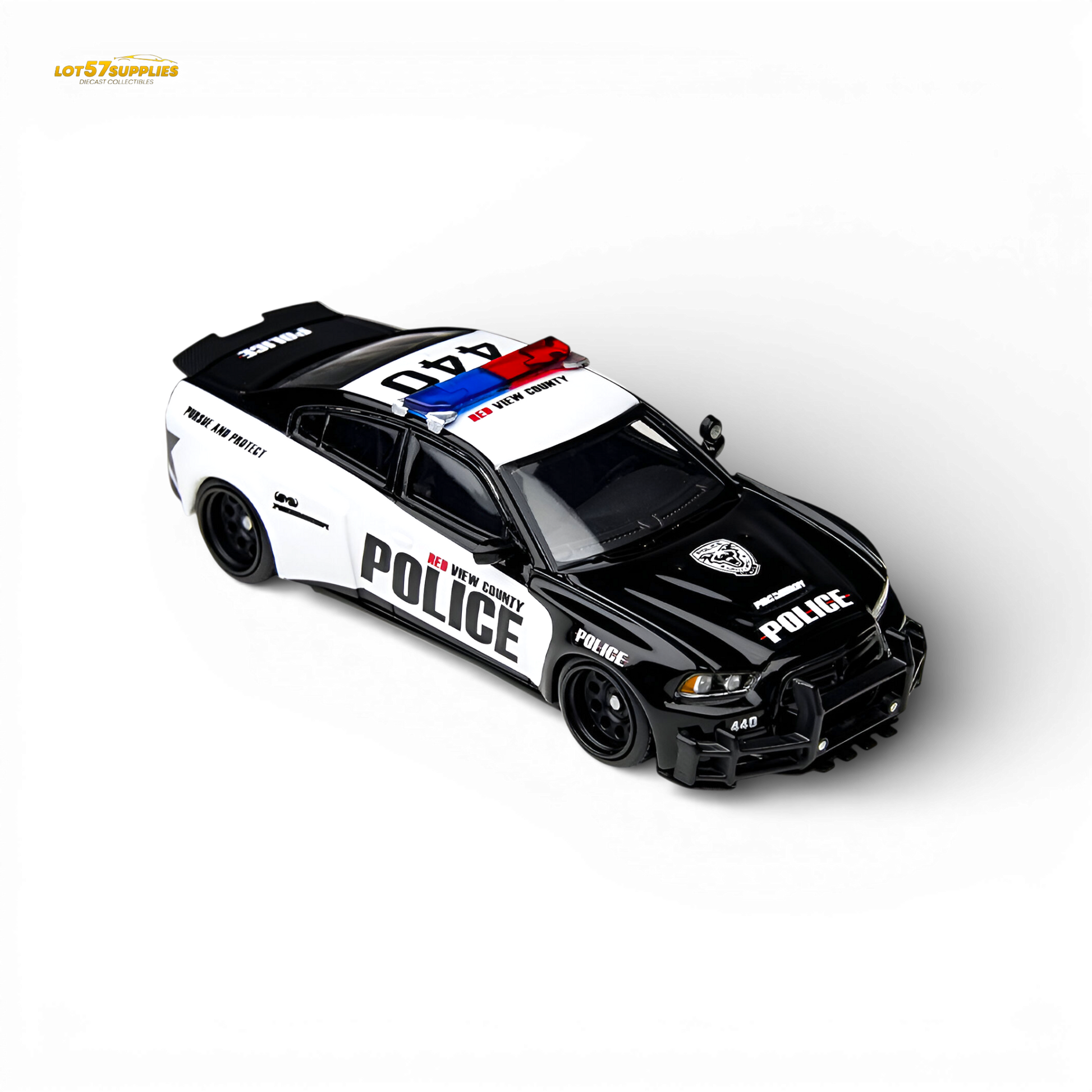 TimeMicro Dodge Charger Brawler Rivals 1:64 Diecast Model