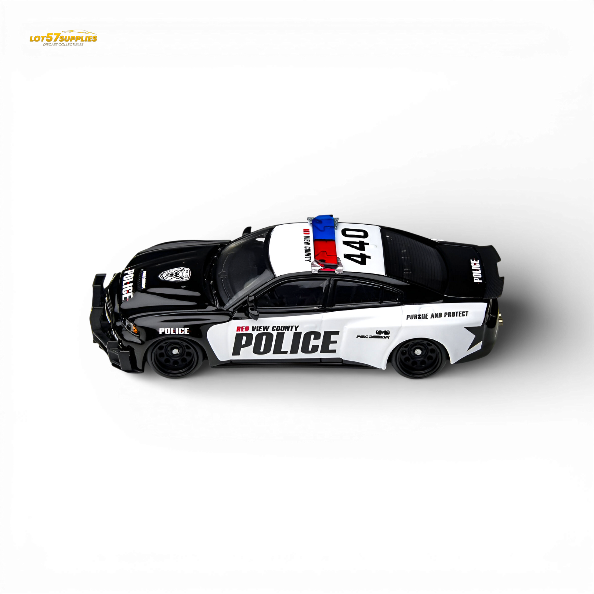 TimeMicro Dodge Charger Brawler Rivals 1:64 Diecast Model