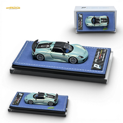 (Pre-Order) BCP Porsche 918 Spyder - Polarized Green 1:64