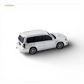 Fiberrun Subaru Forester SG9 Metallic White 1:64 Scale Diecast Model Front Quarter View