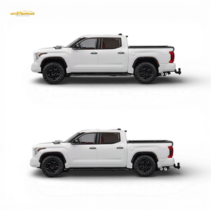 CM Model Toyota Tundra White 1:64 Scale Diecast Model Side Profile