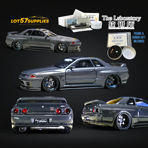 The Laboratory X ZONZO Skyline R32 Active Widebody-R Dry Carbon Fiber 1:64 Resin