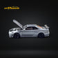 MOTORHELIX Nissan Skyline GT-R R34 Z-Tune CRS Version Grey Gun Metallic 1:64