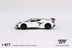 Mini-GT Chevrolet Corvette Z06 2023 Arctic White #677 1:64 MGT00677
