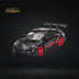 Mini-GT Porsche 911 992 GT3 RS Black with Pyro Red #681 1:64 MGT00681