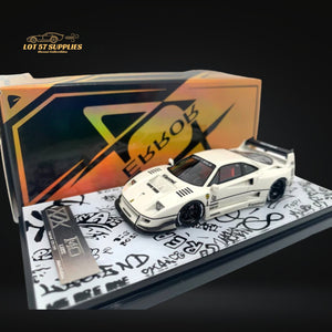 Error404 F40 LBWK White 1:64 Resin Limited to 399 PCS