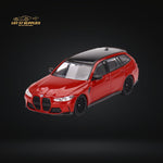 Mini-GT BMW M3 Competition Touring Toronto Red Metallic #700 1:64 MGT00700