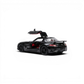 (Pre-Order) Fine Works64 Mercedes-Benz SLS AMG BS - Black 1:64 — angle 5