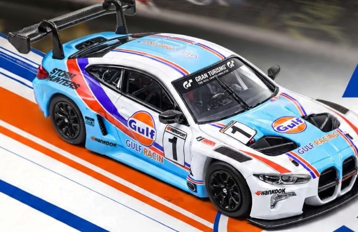 Demon King Auto BMW M4 GT3 - Gulf Livery (Ltd 3000) 1:64