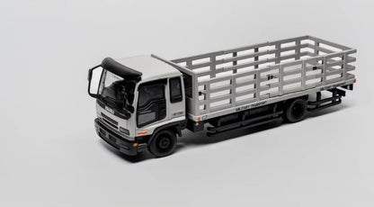 GCD Isuzu Forward Dropside Medium Duty Truck - Air Force Combat Grey (RHD) 1:64
